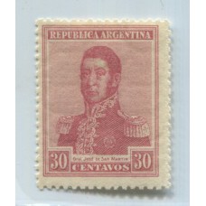 ARGENTINA 1917 GJ 450 ESTAMPILLA NUEVA MINT U$ 9,75